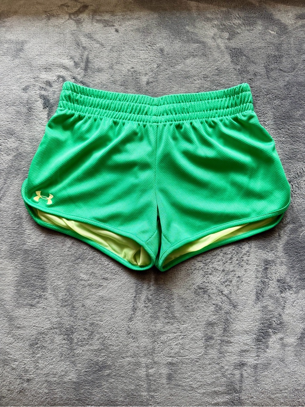 Under Armour Women's Green Athletic Running Shorts